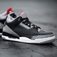 Load image into Gallery viewer, Air Jordan 3 Black Cement