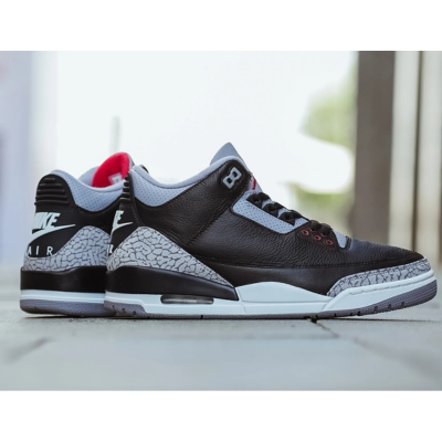 Air Jordan 3 Black Cement