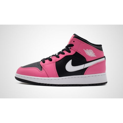 Jordan 1 Mid Black Pink