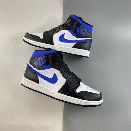Jordan 1 Mid White Racer Blue
