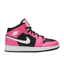 Load image into Gallery viewer, Jordan 1 Mid Black Pink