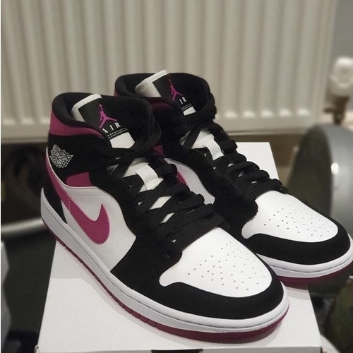 Jordan 1 White Black Arctic Pink