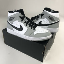 Load image into Gallery viewer, Jordan 1 Mid Light Smoke Grey