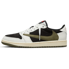 Load image into Gallery viewer, Travis Scott Jordan 1 Low Olive
