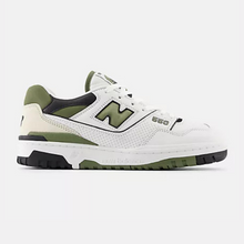 Load image into Gallery viewer, New Balance 550 - White/Dark Olive
