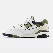 Load image into Gallery viewer, New Balance 550 - White/Dark Olive
