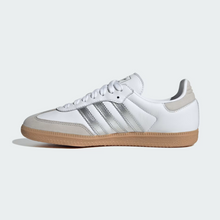 Load image into Gallery viewer, Adidas Samba - White/Silver
