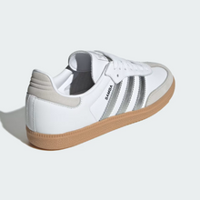 Load image into Gallery viewer, Adidas Samba - White/Silver
