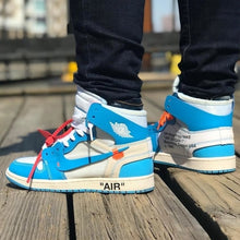 Load image into Gallery viewer, Jordan 1 Off White UNC
