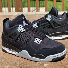 Load image into Gallery viewer, Jordan 4 Black Canvas
