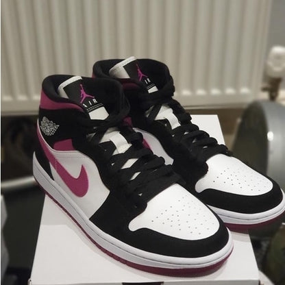Jordan 1 White Black Arctic Pink