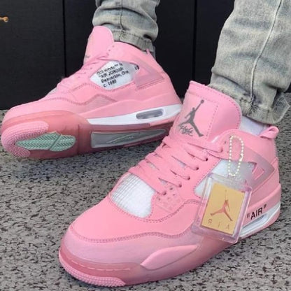 Jordan 4 Off White Pink Sail